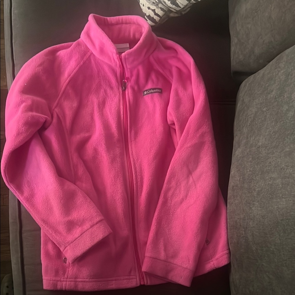 Columbia Vibrant Pink Fleece Jacket